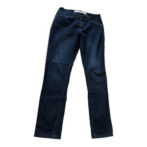 BARBELL APPAREL High Rise Women's Jeans - Dark Blue